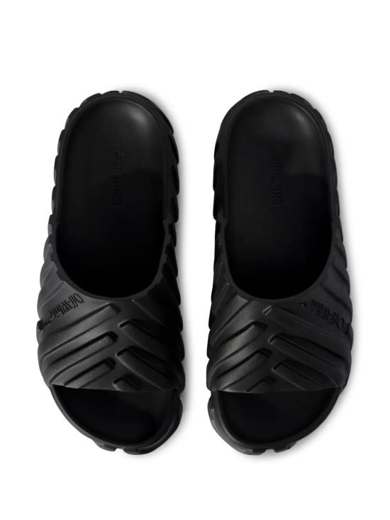  오프화이트 뮬/슬리퍼 OMIC018S24MAT0011010 black - OFF WHITE