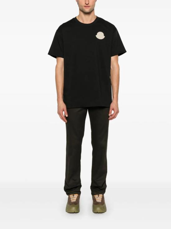  몽클레어 반팔 티셔츠 J20918C0003383927 black - MONCLER