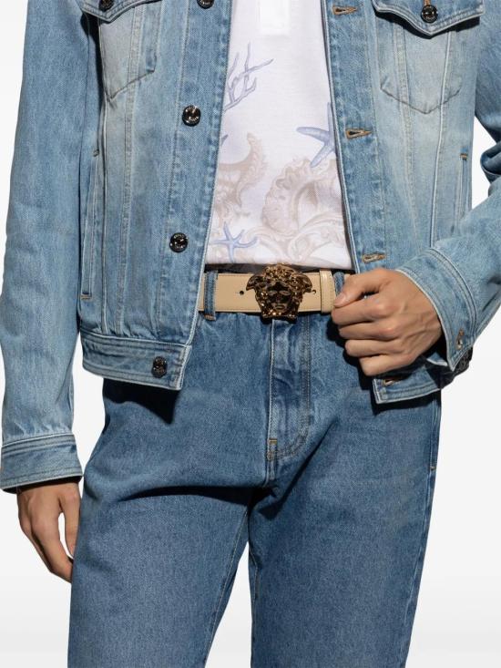  베르사체 가죽 벨트 DCU4140DVTP1 - VERSACE