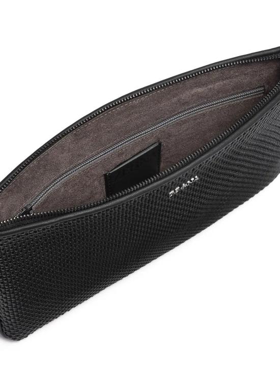  에르메네질도제냐 클러치/파우치 LHPTBC1908Z black - ERMENEGILDO ZEGNA