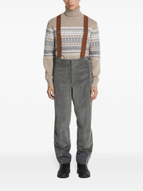  에르메네질도제냐 오버롤 UETB3A8ECT509 grey - ERMENEGILDO ZEGNA