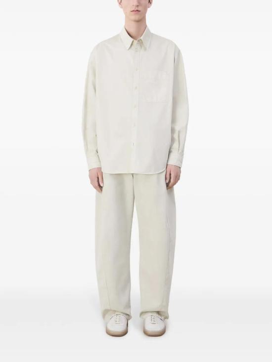  르메르 긴팔 셔츠 SH1137LF1206 cream - LEMAIRE