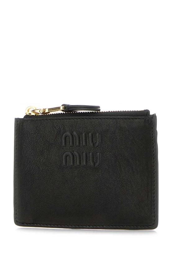 25FW 미우미우 지갑 5MC93MAEFXF0002 BLACK DOM - MIU MIU
