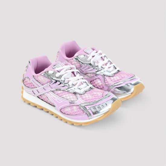 25SS 보테가베네타 스니커즈 755915V2X406151 GLOSS SILVER DOM - BOTTEGA VENETA