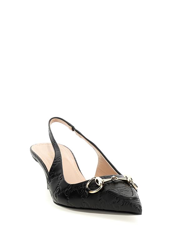 25SS 구찌 힐/펌프스 782407AAEGJ1000 BLACK DOM - GUCCI