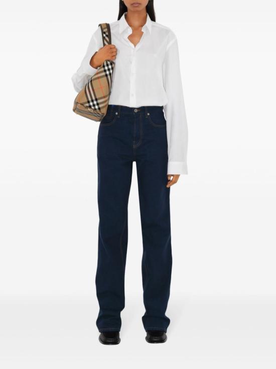 25SS 버버리 스몰 체크 토트백 8094685 SAND DOM - BURBERRY