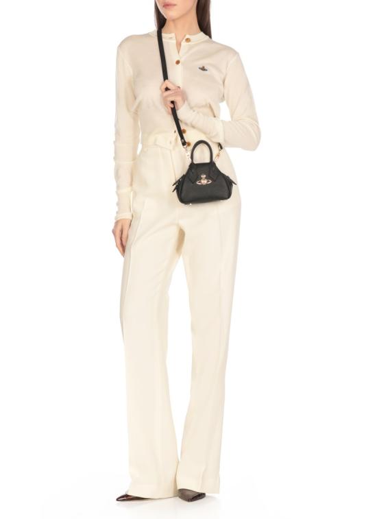 25FW 비비안웨스트우드 크로스백 5C010005WS0021N402 BLACK DOM - VIVIENNE WESTWOOD