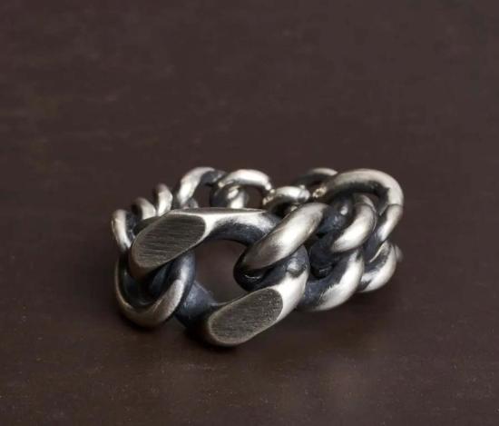  베르크슈타트 뮌헨 반지 Werkstatt Munchen 혼합 체인 링