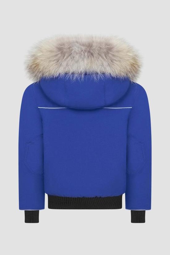  [키즈] 캐나다구스 자켓 캐나다 구스 그리즐리 봄버 퍼시픽 블루 - CANADA GOOSE