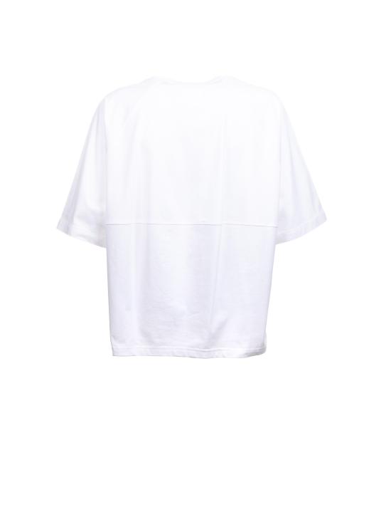 25SS 보테가베네타 반팔 티셔츠 817516V4XI09071 WHITE DOM - BOTTEGA VENETA