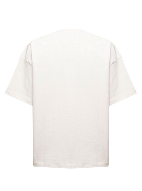 25SS 질샌더 반팔 티셔츠 J21GC0001J45148102 WHITE DOM - JIL SANDER