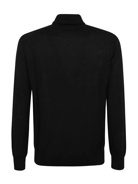  발렌타인 집업 니트 B2P00216W0215517 Black - BALLANTYNE