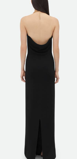  보테가베네타 롱 원피스 776145 V3O301000 Black - BOTTEGA VENETA