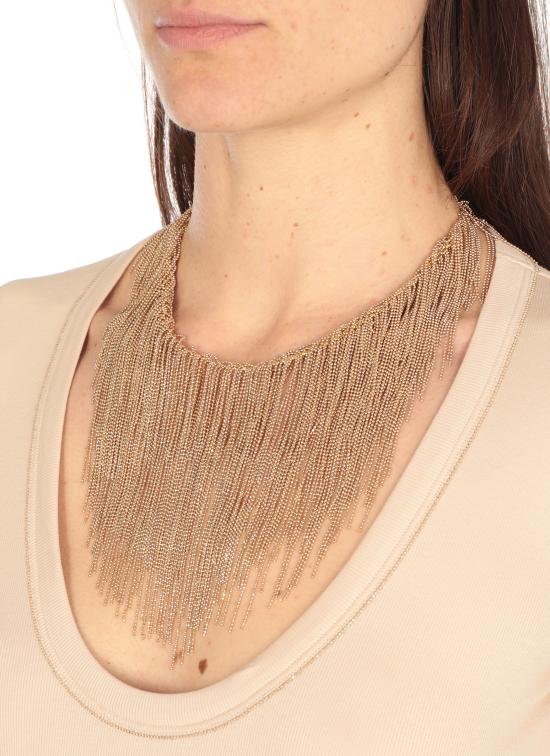 25SS 파비아나 필리피 목걸이/팬던트 BXD265A821 L205VRU Golden - FABIANA FILIPPI