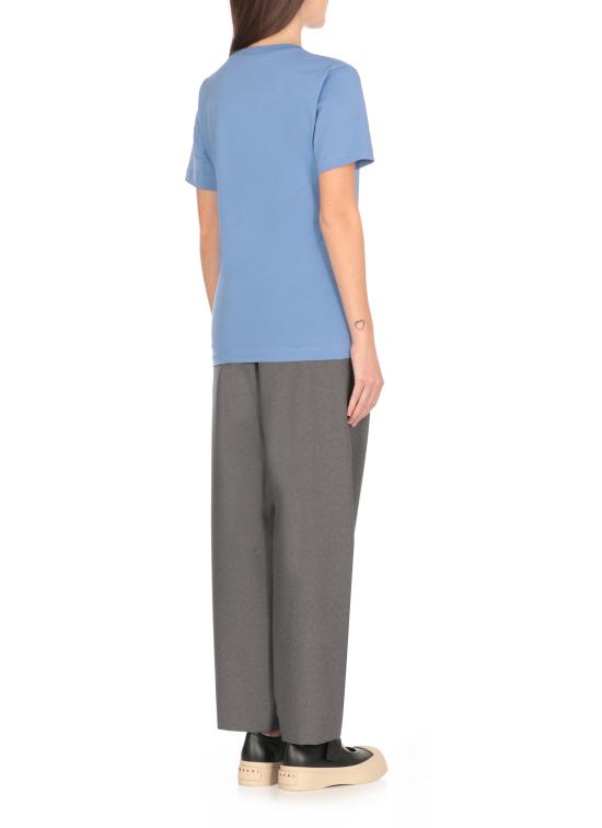 25SS 마르니 반팔 티셔츠 THJE0293P8 USCX42SLB26 Blue - MARNI