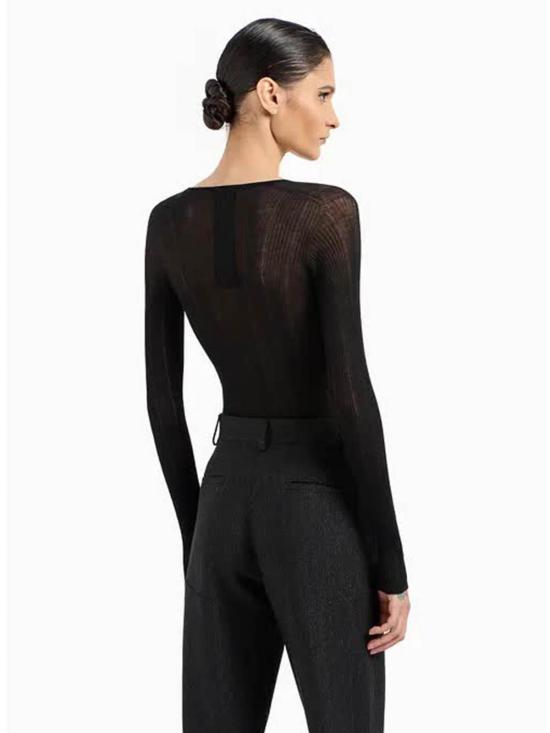 24FW 조르지오 아르마니 스웨터 3DAM08AM25ZUC99 Black - GIORGIO ARMANI