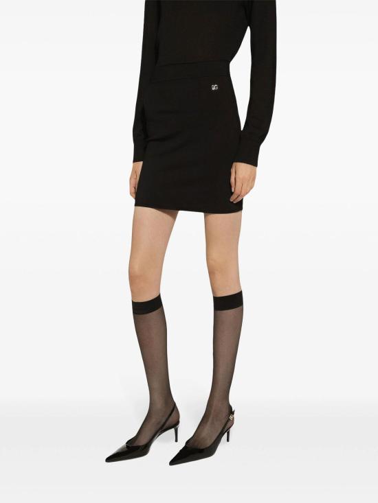  돌체앤가바나 스커트 FXO11TJFMGVN0000 Black - DOLCE & GABBANA