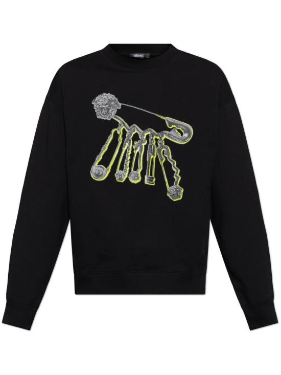  베르사체 긴팔 티셔츠 10139691A13540 black
