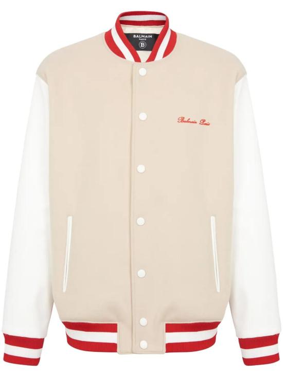  발망 봄버 자켓 CH1TF610ME53 beige