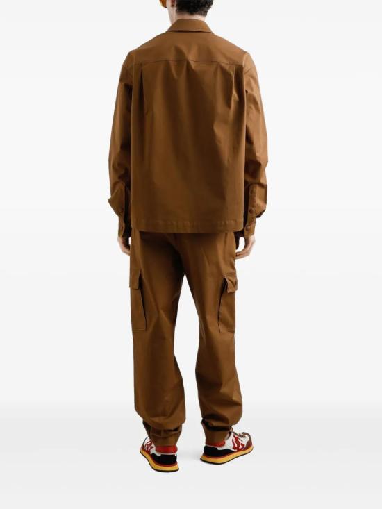  돌체앤가바나 긴팔 셔츠 G5MM6TFUFLL brown - DOLCE & GABBANA