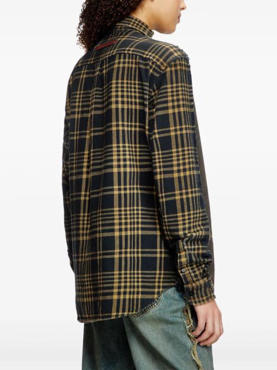  디젤 셔츠 P01488007BL brown - DIESEL