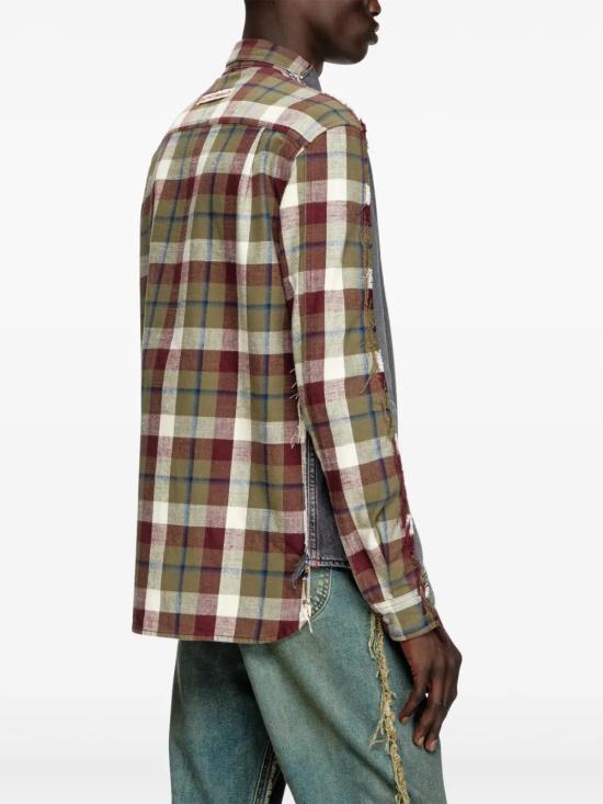  디젤 셔츠 P01490007BN grey - DIESEL