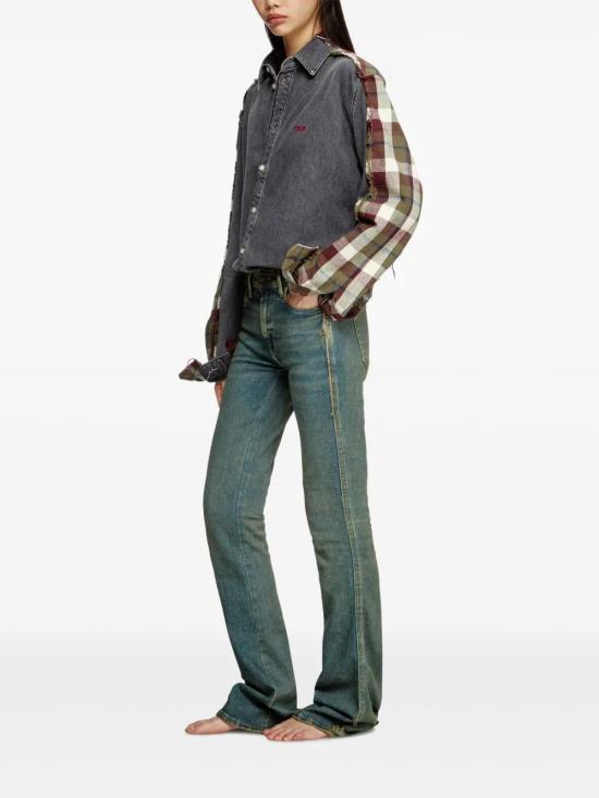  디젤 셔츠 P01490007BN grey - DIESEL