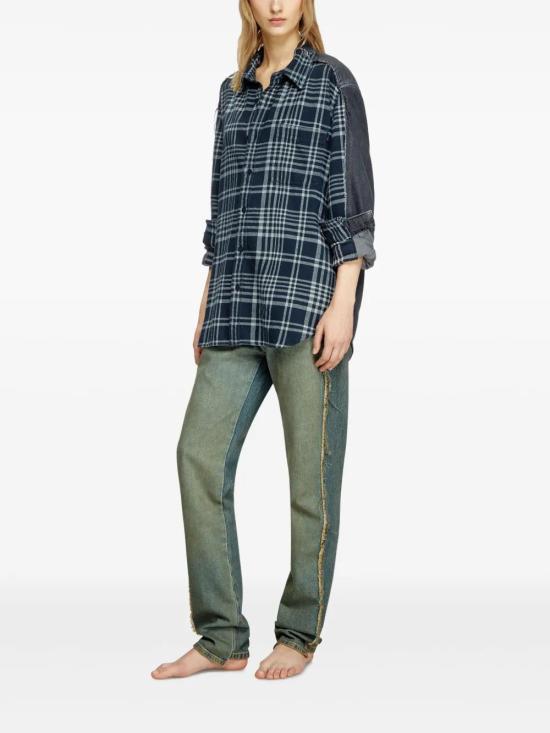  디젤 셔츠 P01489007BM navy - DIESEL