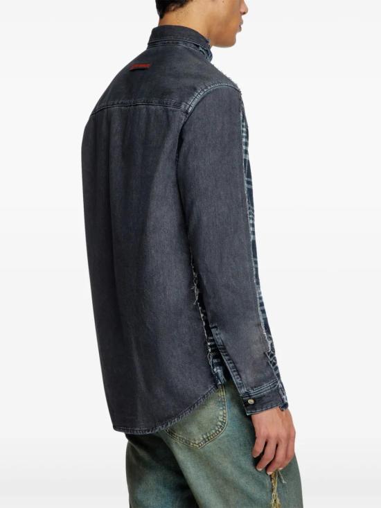  디젤 셔츠 P01489007BM navy - DIESEL