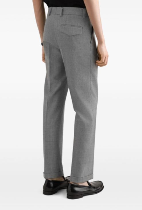 25SS 돌체앤가바나 스트레이트 팬츠 GP0B8T FQ2OIS0984 Grey - DOLCE & GABBANA