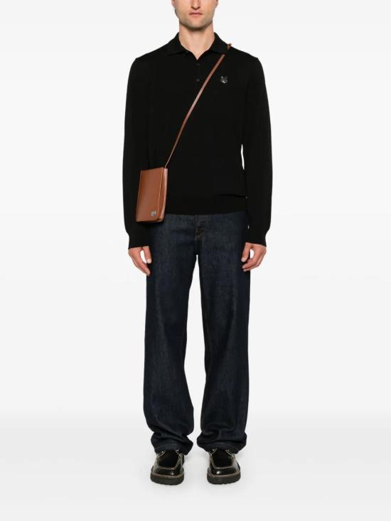  메종키츠네 스웨터 MM00211KT1036 black - MAISON KITSUNE