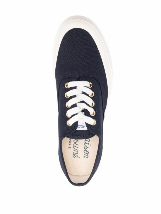  메종키츠네 스니커즈 CU04706WW9000 navy - MAISON KITSUNE