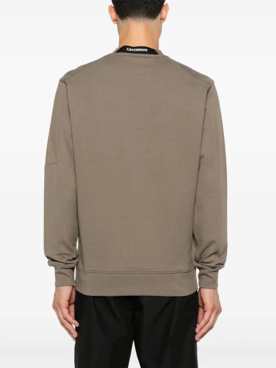  씨피 컴퍼니 긴팔 티셔츠 17CMSS023A005086W walnut - C.P. COMPANY