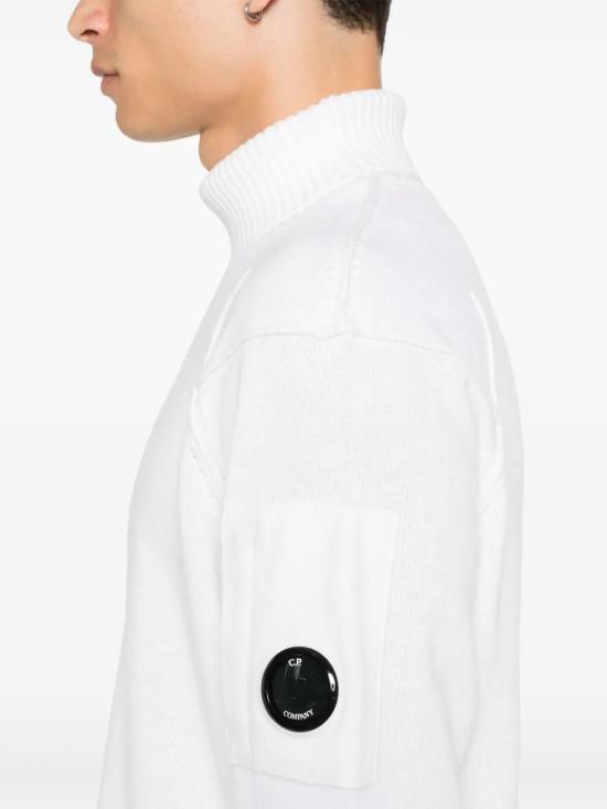  씨피 컴퍼니 스웨터 17CMKN142A110149A103 ivory - C.P. COMPANY