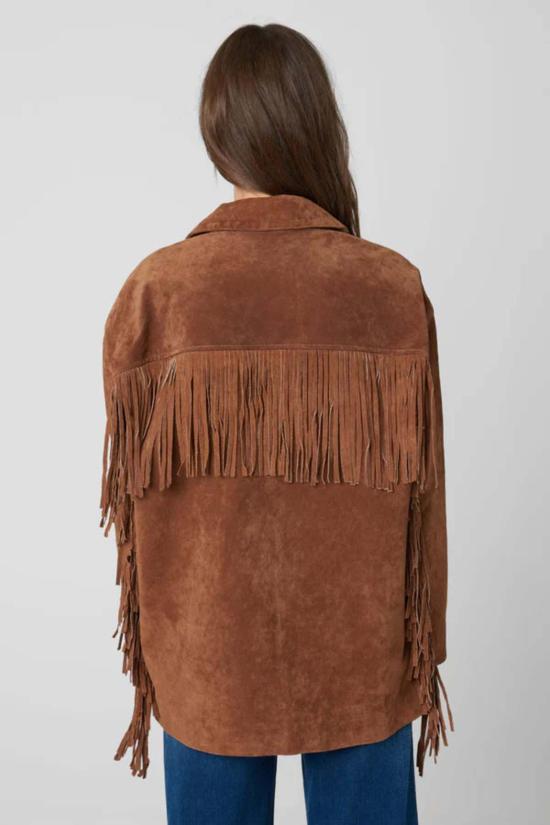  BLANK NYC 가죽 자켓 블랭크 Nyc 초콜릿 시티 재킷 초콜릿 - OTHER BRANDS