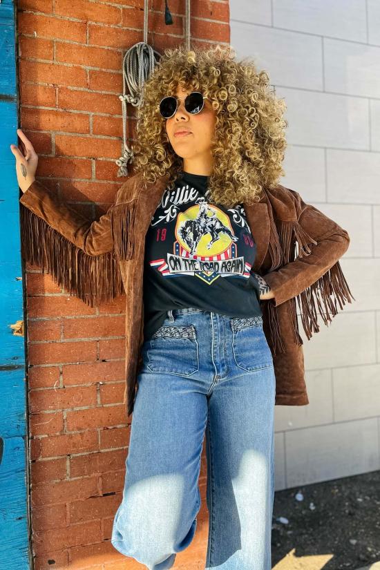  BLANK NYC 가죽 자켓 블랭크 Nyc 초콜릿 시티 재킷 초콜릿 - OTHER BRANDS