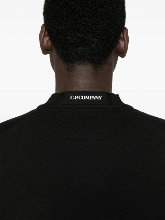  씨피 컴퍼니 긴팔 티셔츠 18CMSS023A005086W black - C.P. COMPANY