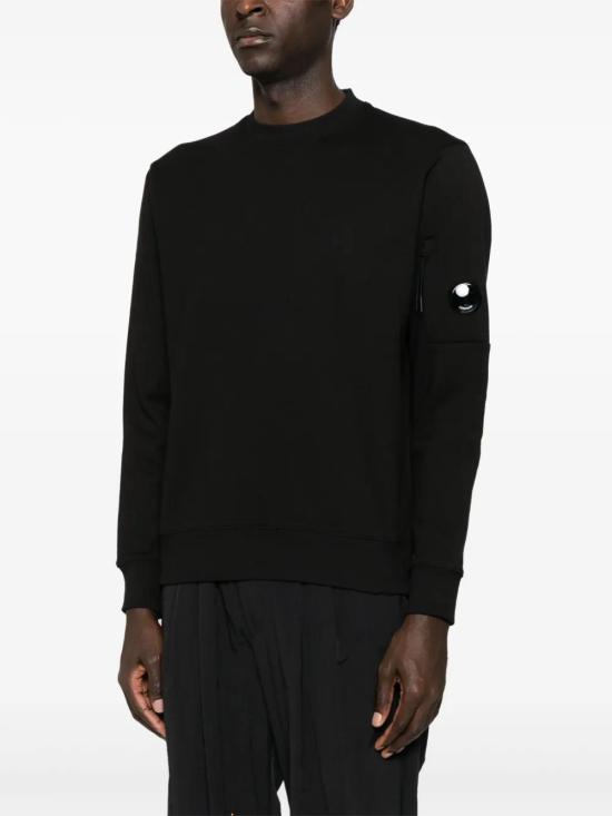  씨피 컴퍼니 긴팔 티셔츠 18CMSS023A005086W black - C.P. COMPANY