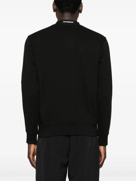  씨피 컴퍼니 긴팔 티셔츠 18CMSS023A005086W black - C.P. COMPANY