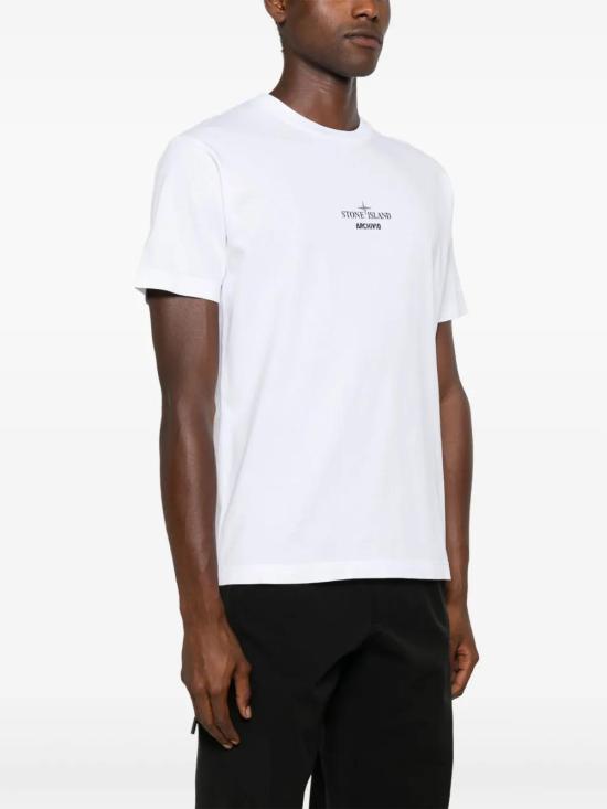  스톤 아일랜드 반팔 티셔츠 81152NS91 white - STONE ISLAND