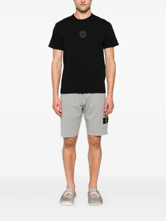  스톤 아일랜드 반팔 티셔츠 81152NS92 black - STONE ISLAND