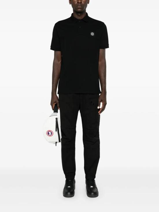  스톤 아일랜드 스트레이트 팬츠 811532910 black - STONE ISLAND