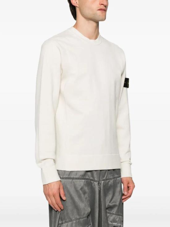 스톤 아일랜드 스웨터 8115526A1 white - STONE ISLAND
