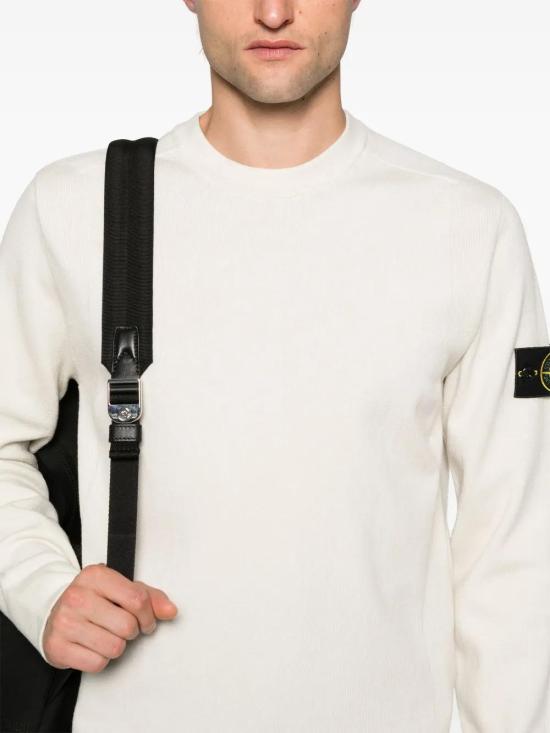  스톤 아일랜드 스웨터 8115526A1 white - STONE ISLAND