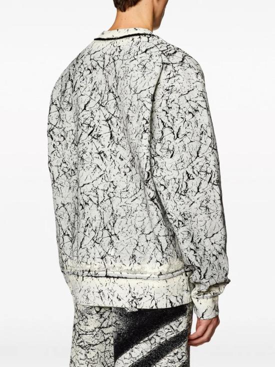  디젤 긴팔 티셔츠 A117620ALAQ black - DIESEL