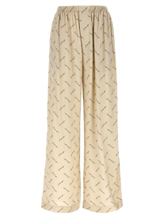 25SS 발렌시아가 스트레이트 팬츠 814016TRLB19711 Beige