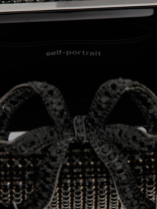 25SS 셀프 포트레이트 토트백 RS25306BBLACK Black - SELF PORTRAIT