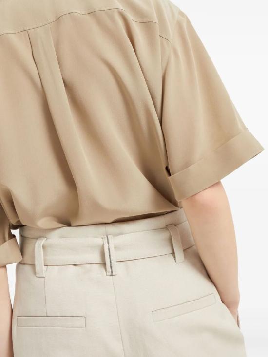 25SS 브루넬로 쿠치넬리 오픈 니트 스웨터 MH544P8762 C015 BEIGE - BRUNELLO CUCINELLI