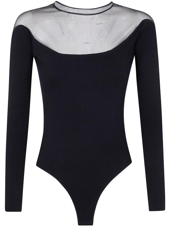  뮈글러 바디수트 티셔츠 25P2BO02771131 1999 BLACK - MUGLER