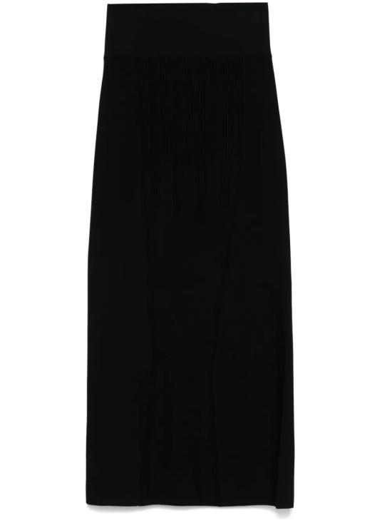25SS 뮈글러 미디 원피스 25P2JU05651133 1999 BLACK